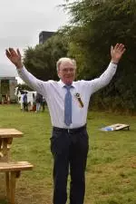 Chairman Frank Collevy - Making the sun shine on Mountbellew.JPG