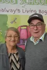 Christina and Martin Higgins - Enjoying their recent  50th Wedding Anniversary at the Show.JPG